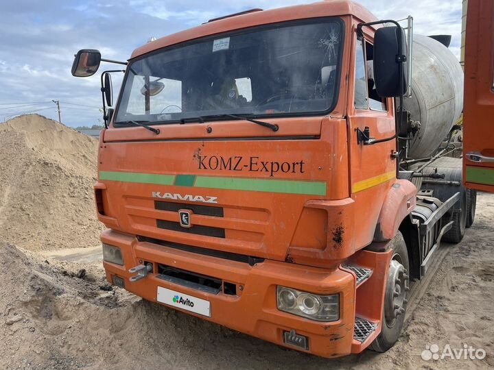 Автобетоносмеситель КамАЗ 65115, 2012