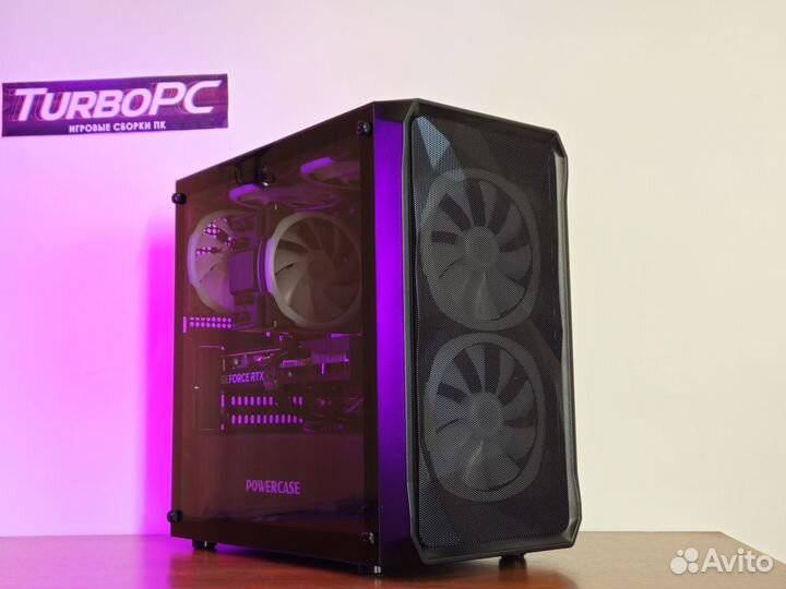 Игровой компьютер Intel 12100f и RTX 4060