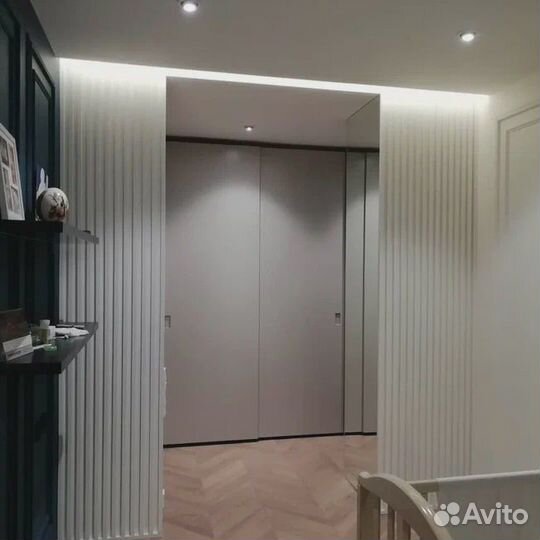 Интеръерные реечные перегородки