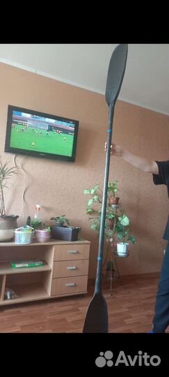 Весло для байдарки спортивное