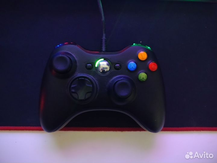 Геймпад xbox 360 проводной