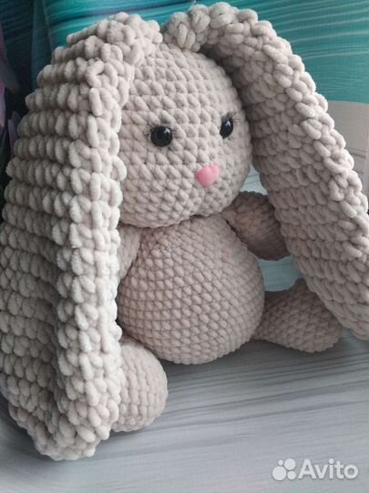 Вязаная зайка