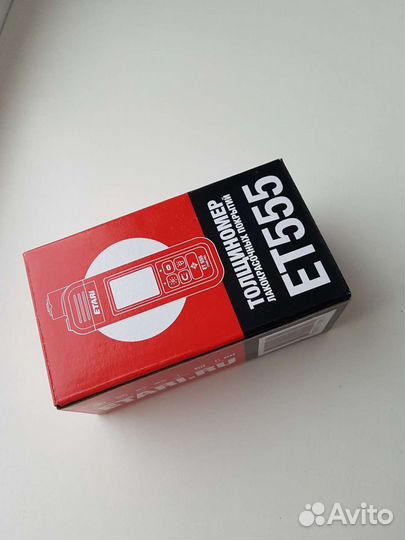 Толщиномер eт-555 новый гарантия 2 года