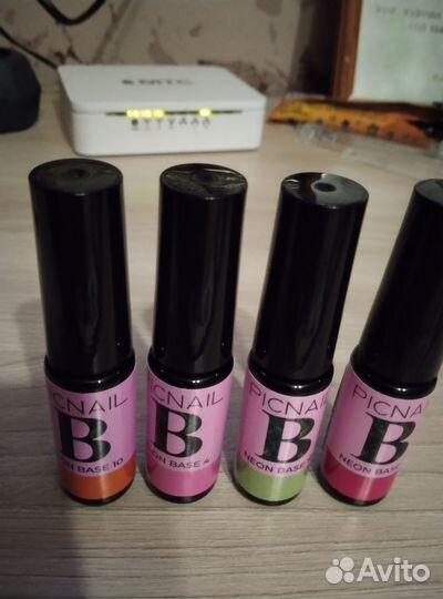 Цветная база для ногтей