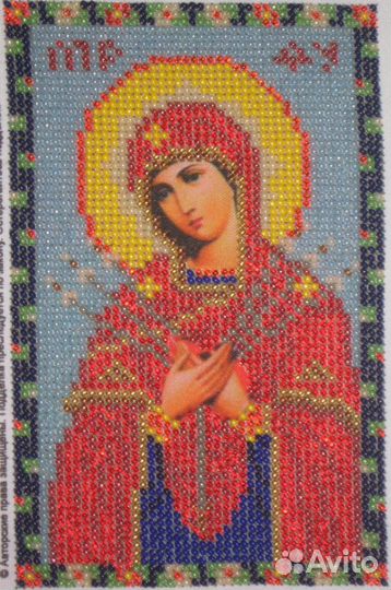 Икона из бисера