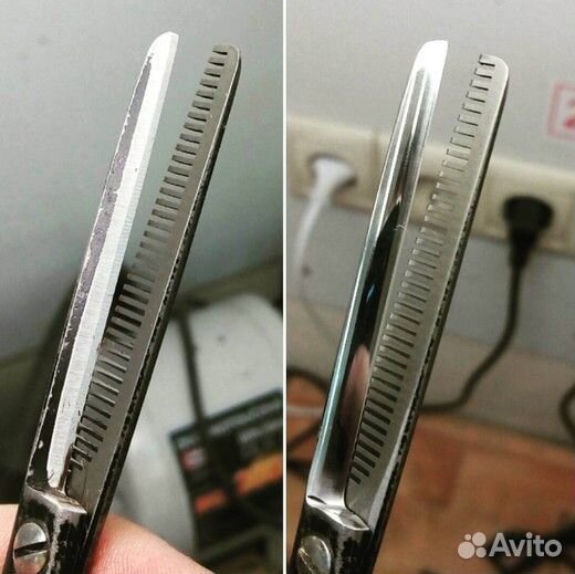 Заточка парикмахерских ножниц