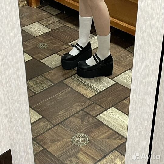 Туфли мери джейн 35 размер (22.5)