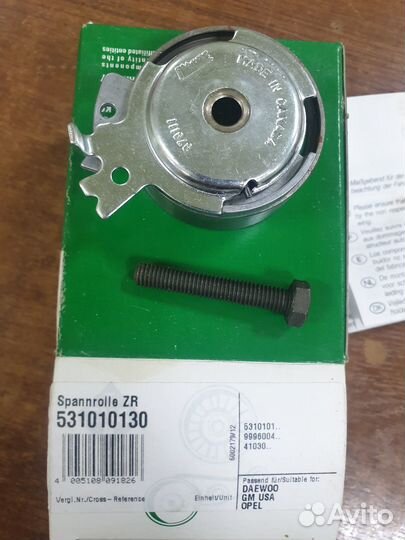 Ролик натяжителя ремня грм chevrolet Lacetti