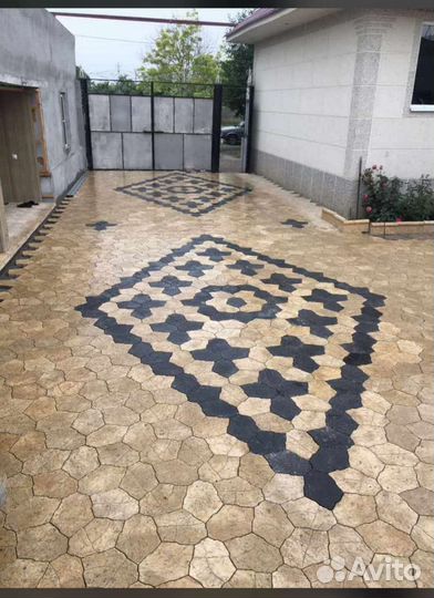 Укладка тротуарной плитки