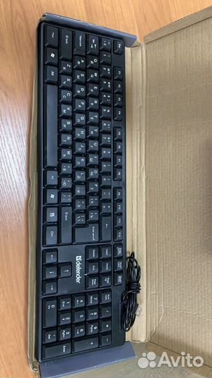 Клавиатура Defender HB-520, полноразмерная