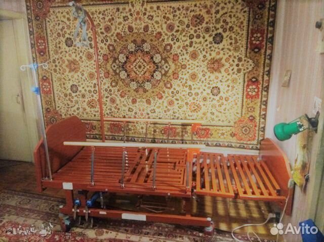 Медицинская кровать после инсульта,шейка бедра,др