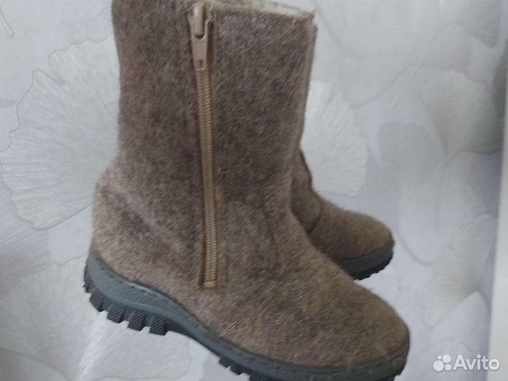 Валенки войлрк, овчина 26