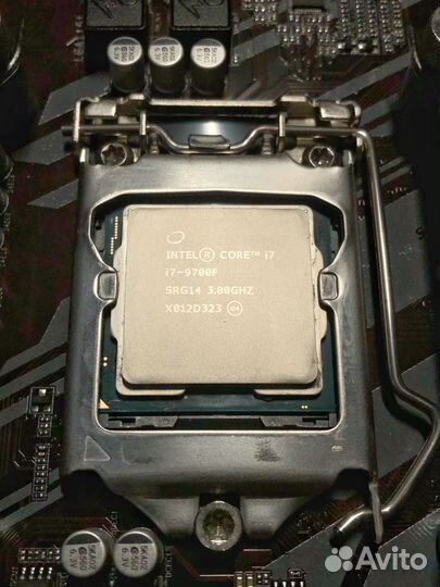 Игровой комплект core i7 9700f + gigabyte Z390D