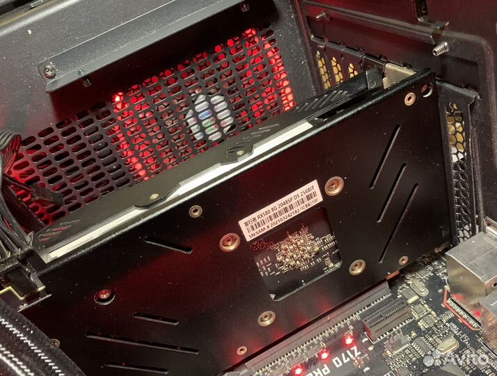 Видеокарта rx 580 8gb 2048sp