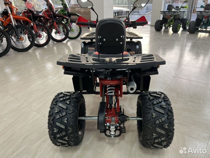 Квадроцикл детский FXmoto Hummer 125 красно-черный