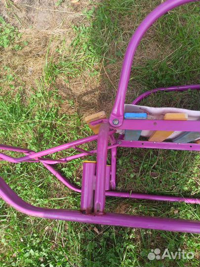 Детские зимние санки