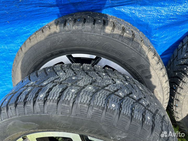 Комплект зимних колес r17 на Duster/Kaptur/Arcana