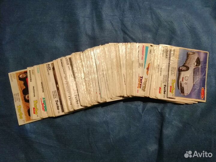 Вкладыши от жвачки Turbo