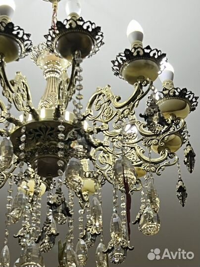 Люстра 12 рожков