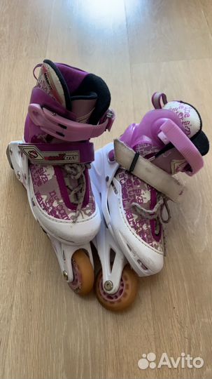 Роликовые коньки детские раздвижные