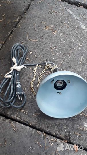 Светильник переноска лофт СССР