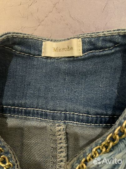 Джинсовый костюм на девочку