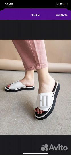 Сандали женские 36