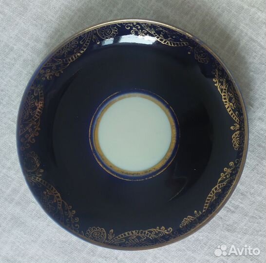 Чайная пара лфз 70-е кобальт