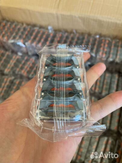 Кассеты лезвия для бритв Gillette fusion