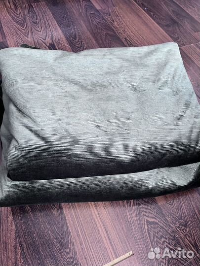 Шторы портьеры блекаут зеленые 240*270