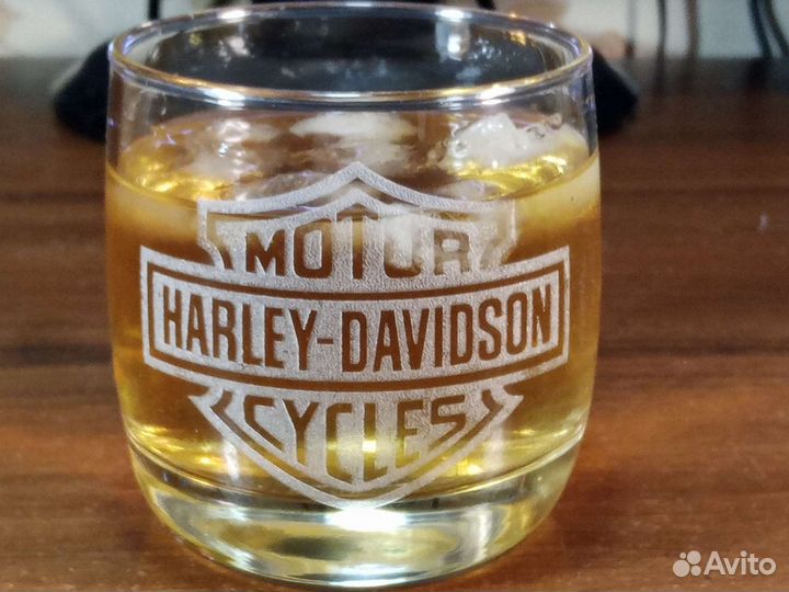 Стакан под виски с логотипом Harley-Davidson