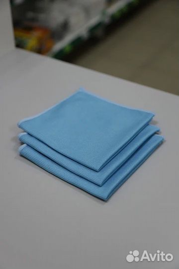 Салфетки для стекол, 30х30, 3шт, оптом