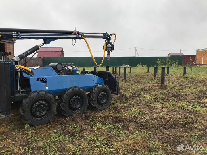 Винтовые сваи.Винтовые сваи под ключ