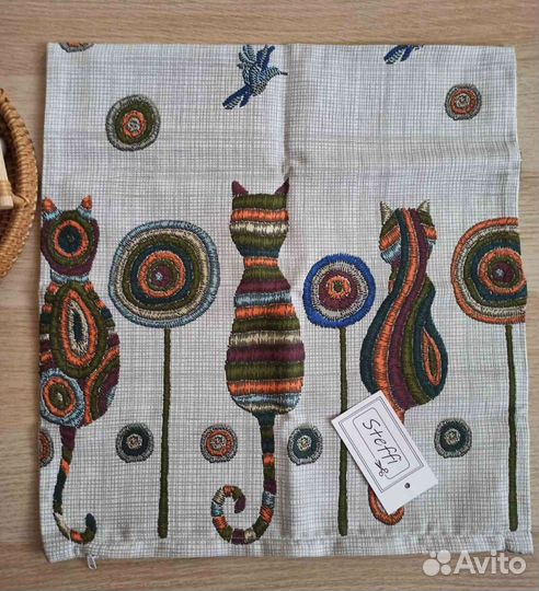 Наволочка на декор подушку 40*40, новая