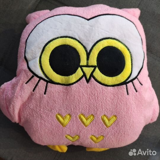 Сова с пледом 3 в 1
