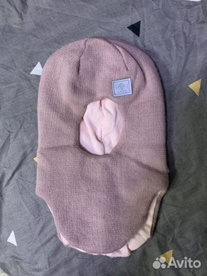 Шапка шлем для девочки 50-54