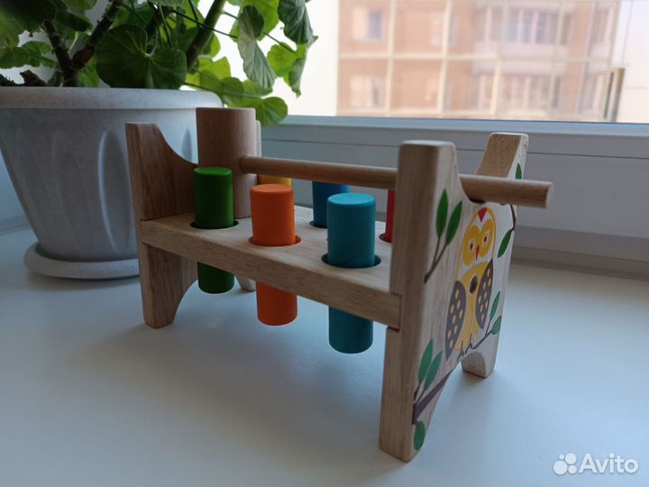 Развивающие деревянные игрушки