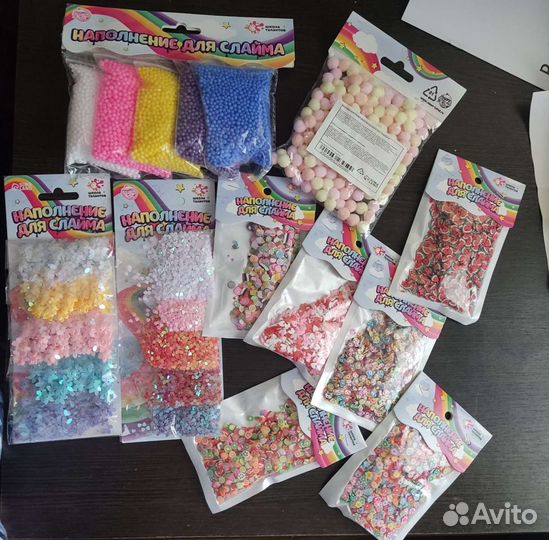 Наполнители для слайма