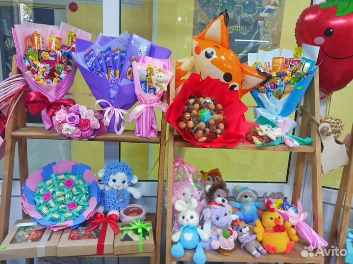 Сладкие букеты