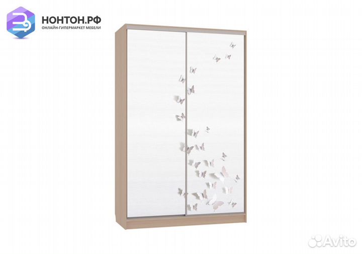 Шкаф-купе Гранд 7-600 18 дуб млечный