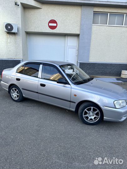 Hyundai Accent 1.5 AT, 2005, 206 920 км