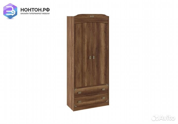 Шкаф 2-дверный Навигатор дуб каньон