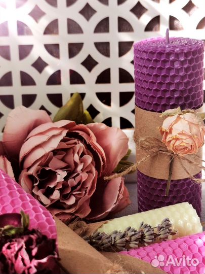 Свечи из вощины