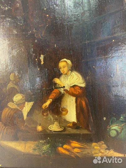 Антикварная картина