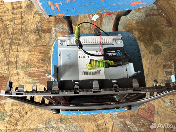 Штатное головное устройство hyundai solaris 2