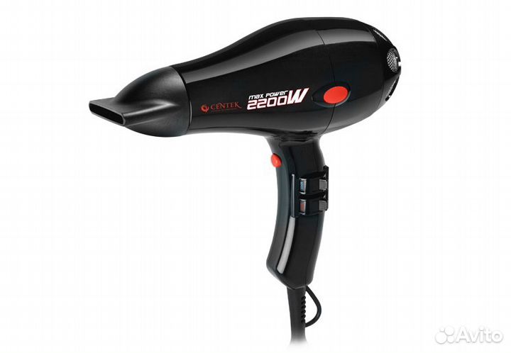 Фен Centek CT-2221 Professional 2200Вт, мощный AC
