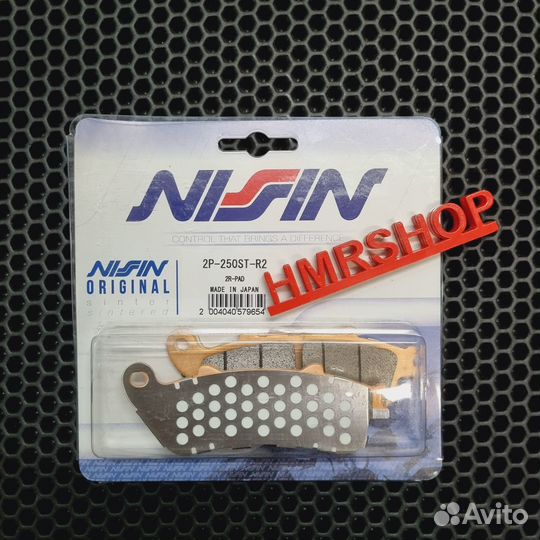Nissin Тормозные колодки 2P-250ST R2 тоньше Honda