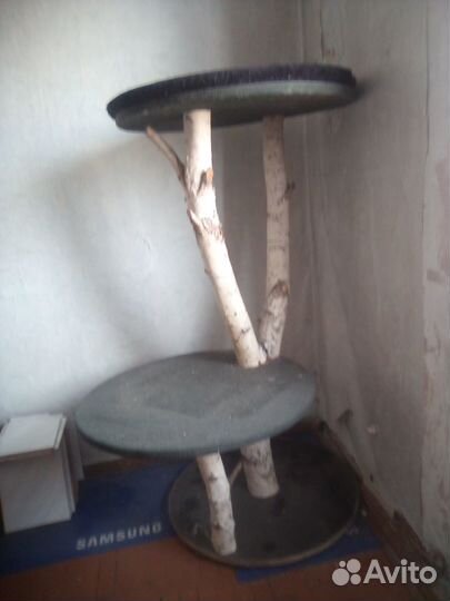 Лежанка двух ярусная для кошачьих