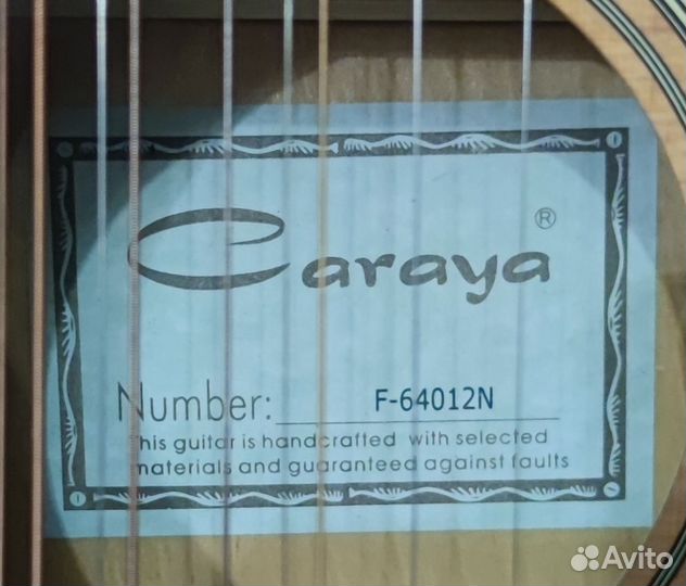Акустическая 12-струнная гитара Caraya F64012-N