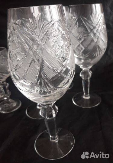 Рюмки Югославия.Хрусталь СССР